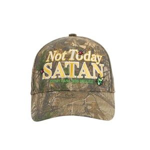 Brand New Grand National Tour SZA merch Realtree Camo hat “Not Today Satan”